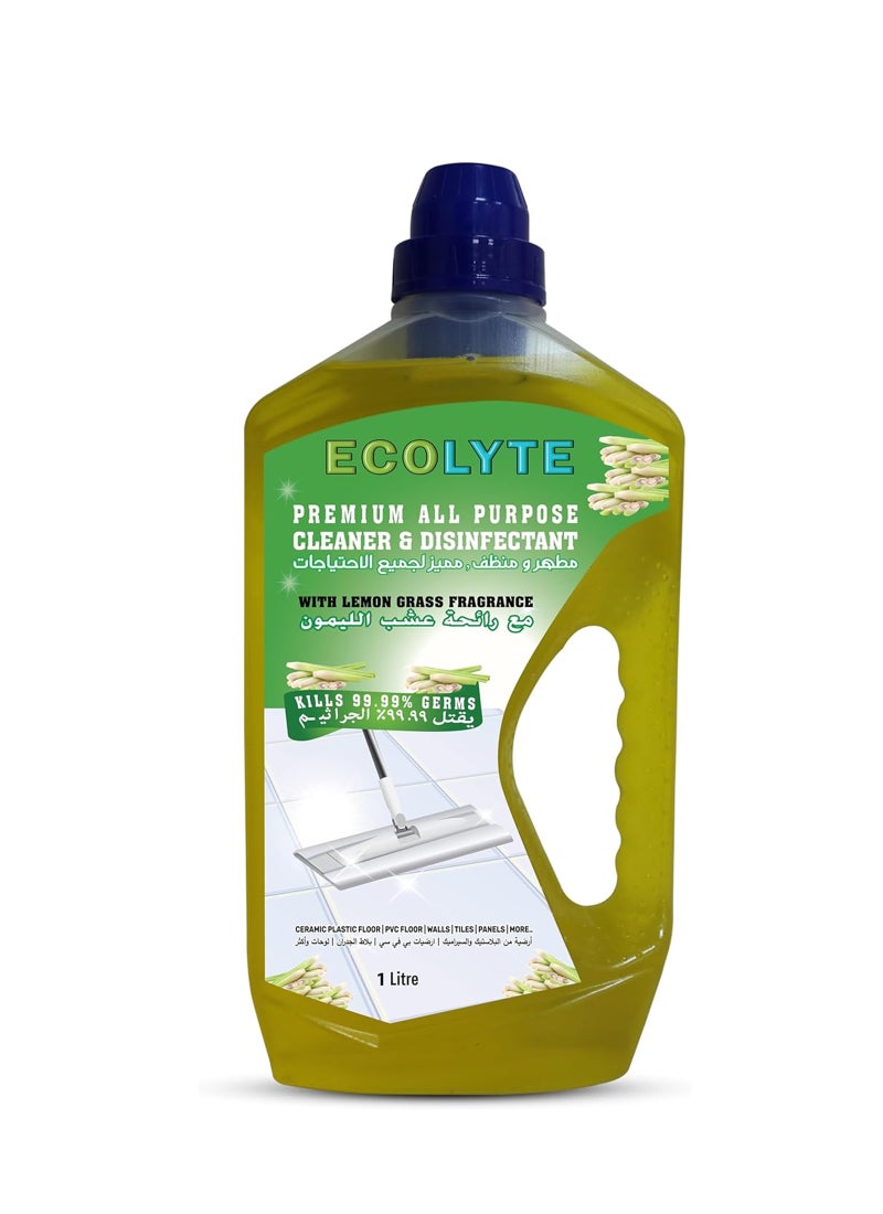 ECOLYTE+ منظف متعدد الاستخدامات الفاخر مع عشب الليمون - Image 1